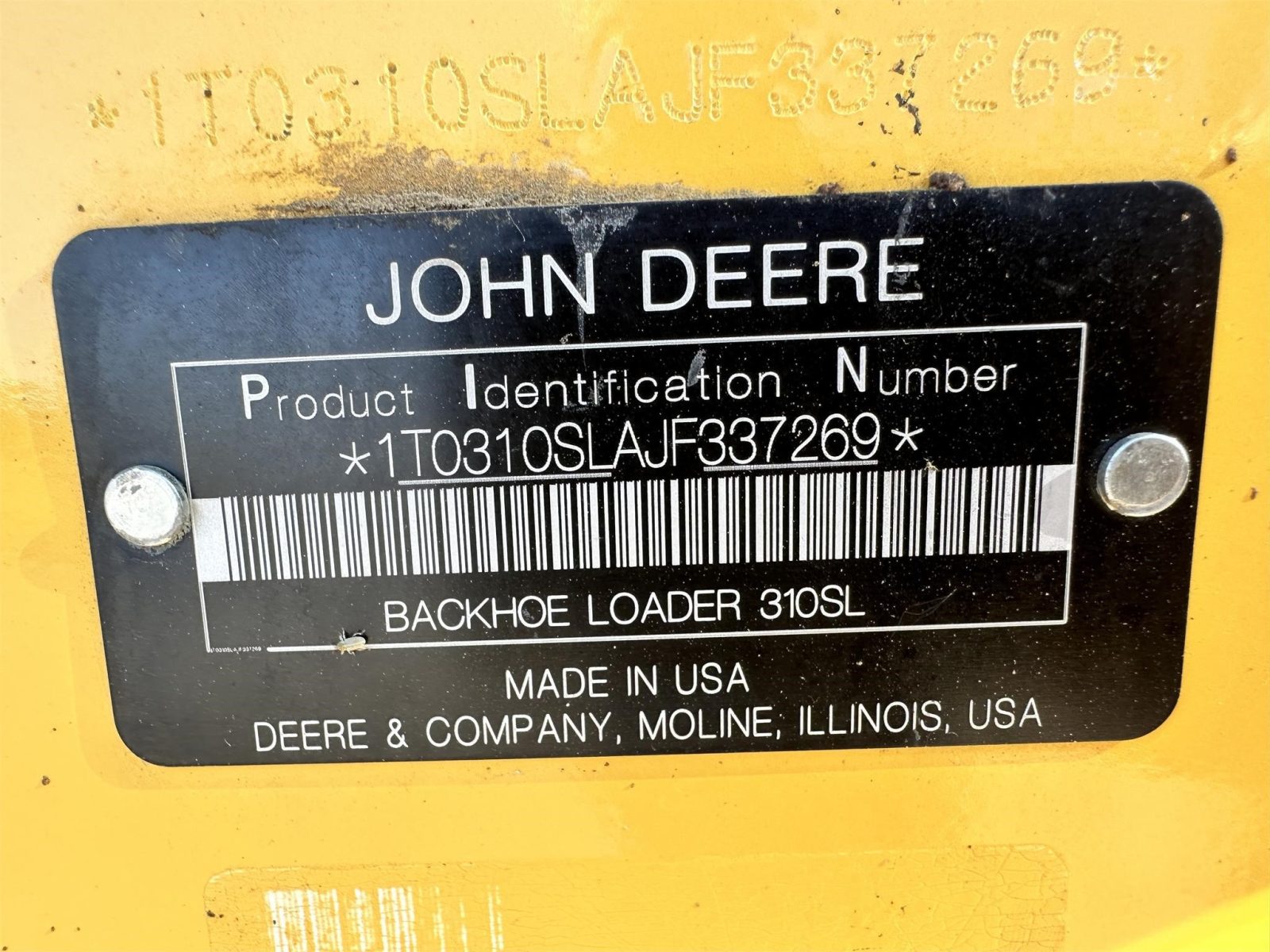 2018 John Deere 310SL 4x4 Backhoe Loader photo 11